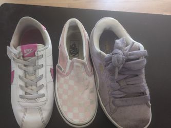 Nike /vans/Heelies 12 girls shoes