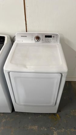 Samsung Electric Dryer – Moisture Sensor, Wrinkle Prevent (White)