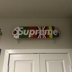 Supreme Flags Skateboard Deck (brand new)