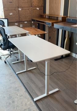 55 inches brand new White Electric Standing Desk