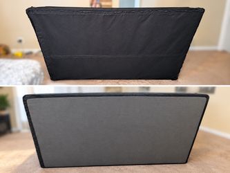 Queen size mattress box spring great condition