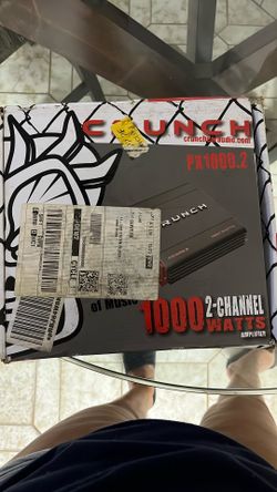 Crunch 2 Channel Watts Amplifier