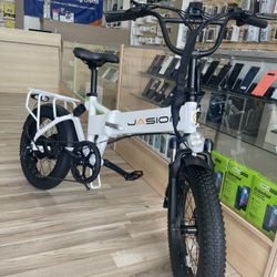 Jasion 32MpH Top Speed Foldable E-bike. Brand New! Own It Today Easy Financing Options Available! No Credit Required To Take It Home! Best Deals! 