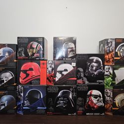 Star Wars Black Series Helmet Lot