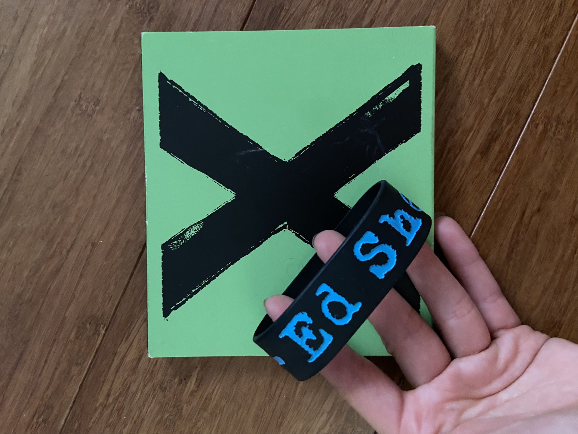 Ed Sheeran CD + Wristband