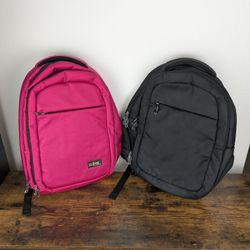 Pair Of Backpacks With Numerous Pockets 