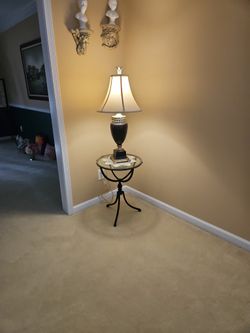 Black And Gold Lamp