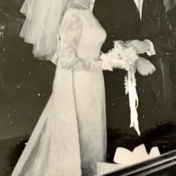 Vintage 1964 Wedding Gown