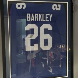 Saquon Barkley Signed Giants Jersey With COA