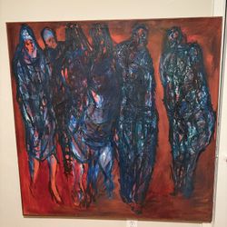 Vintage Oil Painting Original Michael Marmelstein