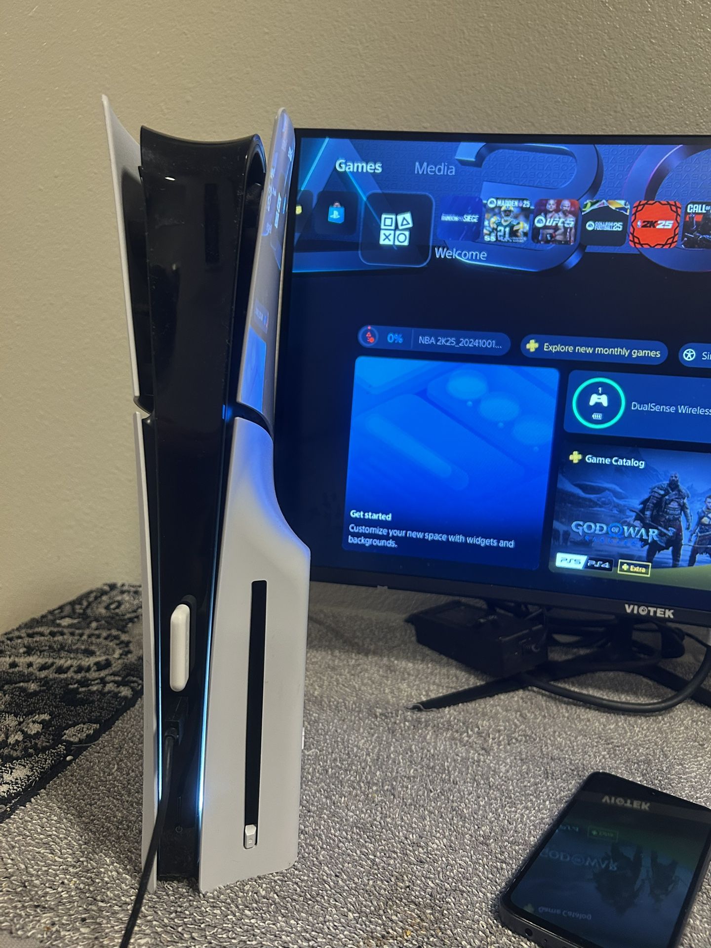PS5 DISK VERSION  “2 Remotes”