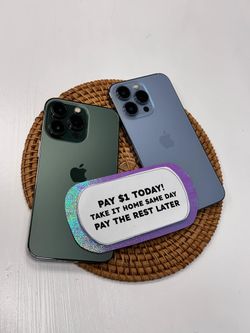 ✨ Pro-Level Cameras! - iPhone 13 Pro – Payments available with $5 DOWN ! - Smartphone 