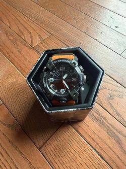 Casio G-Shock Mudmaster Watch Orange Black