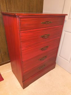 Vintage Cushman Colonial Creations 5-Drawer Chest – Bennington Vermont
