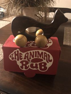 Animal rub