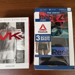 Mens Underwear  Michael Kors & Reebok New In Box 