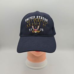 United States Navy 1775 Navy Blue AdjustableHat