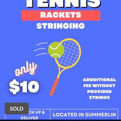 Tennis Stringing Service 