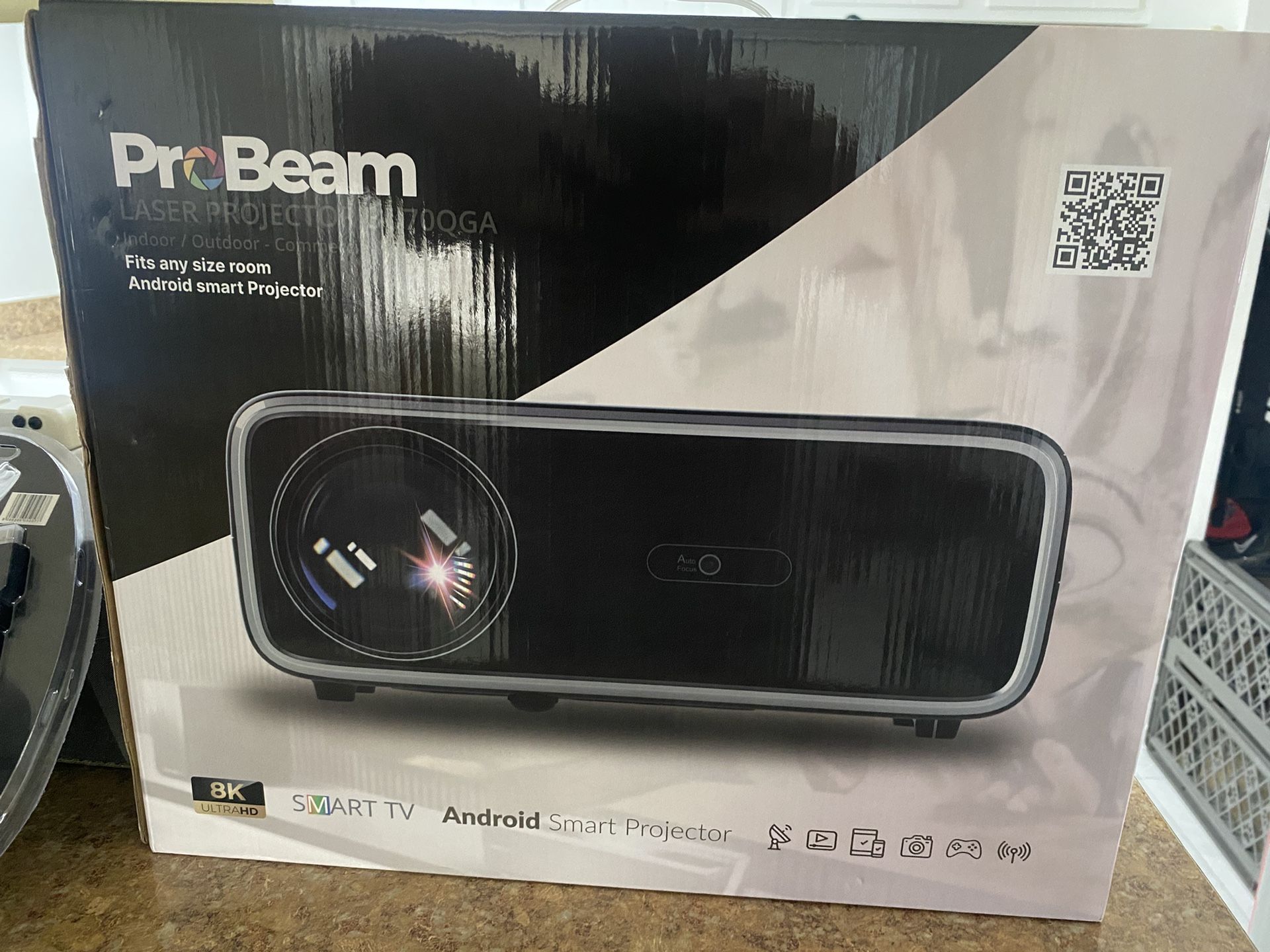 Probeam 8k Projector 100 Inch Screen
