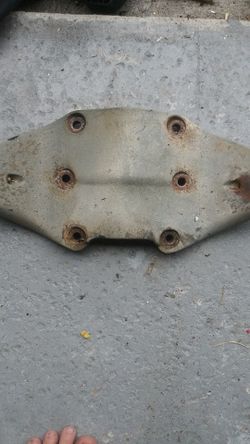 Old Evinrude Motor Mount