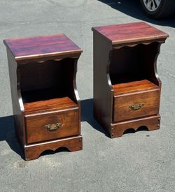 Antique nightstands