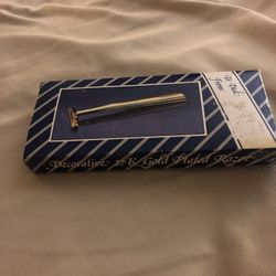 Gold Razor/Dad Gift.  