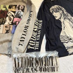 Taylor Swift Sweatshirt And Long Sleeve T Shirt Miami Eras Tour 10/18 