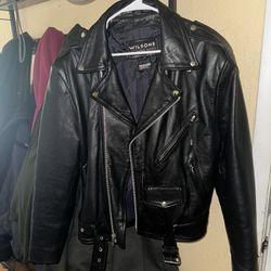 Wilsons leather jacket size large