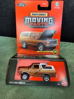 Matchbox Moving Parts 1978 Ford Bronco Super Chase