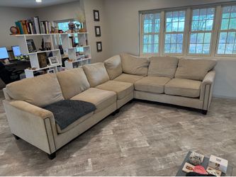 Free Beige Tan Sectional