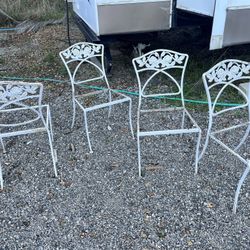 Patio Chairs Iron/metal 