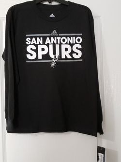 Adidas NEW Spurs Long Sleeved Shirt Size M Boys