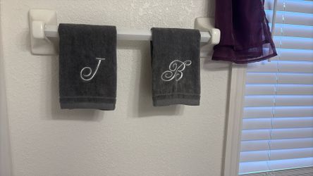 Monogrammed Decorative Hand Towels 
