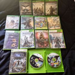 Xbox One And 360 Games