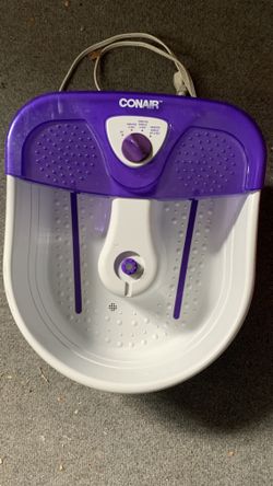Conair Foot Spa With Vibration, Bubbles, Jet And Heat