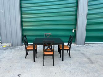 Table and 4 Chairs