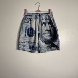 Hasta La Muerte Benjamin Franklin Shorts S