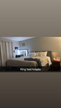 King bed and 2 twin size beds for sale