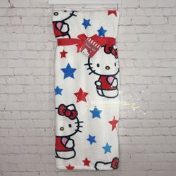 Hello Kitty Fourth Of July Throw Blanket