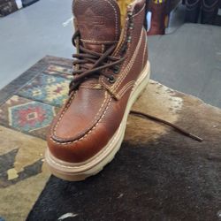 Botas De Piel De México Cómodas Para Trabajar No 7.  7.5