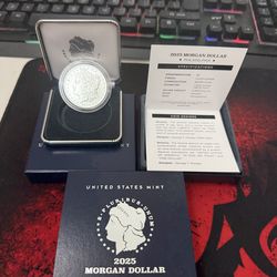 2025 Morgan Dollar Silver Coin