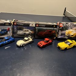 Lego Speed Champions Cars Set of 4