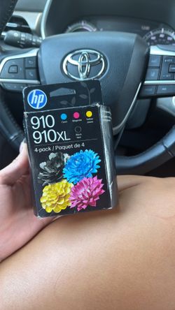 HP 910 / 910XL Ink Cartridges – 4 Pack, Black + Color