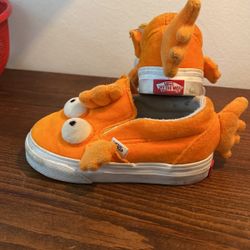 Simpsons 3 Eyes Fish Vans Size 5.5  