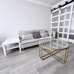 Minimalist Grey Sofa 