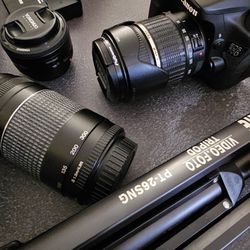 Canon EOS 70D. Lenses Tamron 18-200, 50mm Lens, Canon 70300