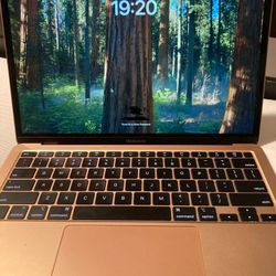 Macbook Air 2020 rose gold