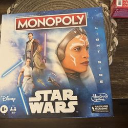 Monopoly Hasbro Gaming Star Wars Light Side Edition Board Game