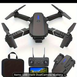 Dual Camera E88 Pro Foldable Drone - Easy One-Touch  *BRAND NEW*