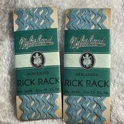 Two Packets Of Nufashond Rick Rack